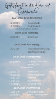 2025 Kar Ostern GDe