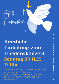Friedenskonzert Bad Rodach 