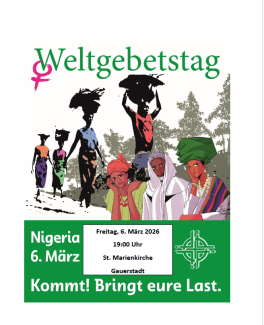 Weltgebetstag Pfarrei 2026